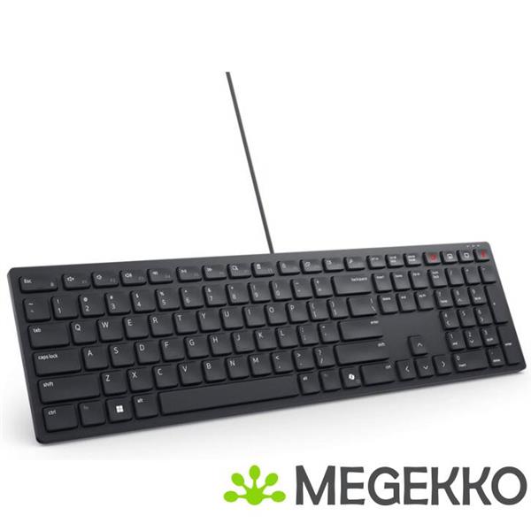 Grote foto dell kb525c toetsenbord kantoor usb qwerty us international zwart computers en software toetsenborden