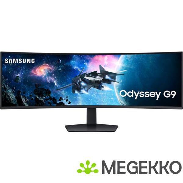 Grote foto samsung odyssey g9 ls49cg950euxen 49 ultrawide quad hd va gaming monitor computers en software overige computers en software