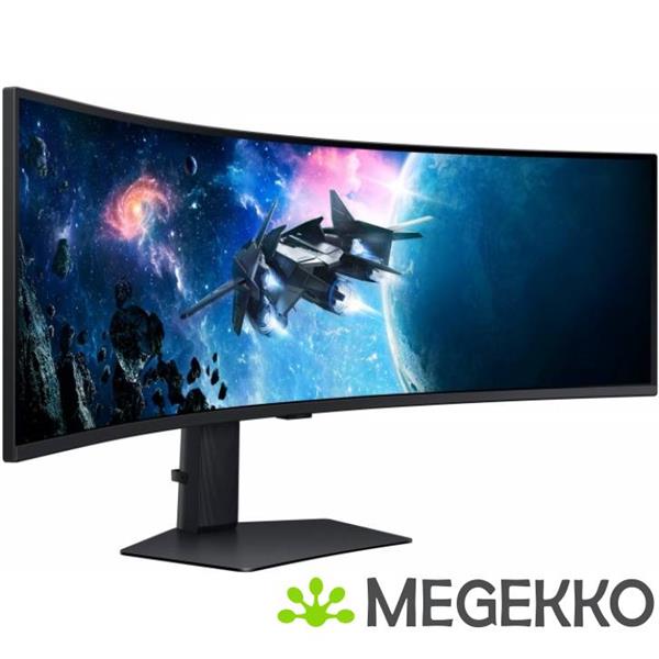 Grote foto samsung odyssey g9 ls49cg950euxen 49 ultrawide quad hd va gaming monitor computers en software overige computers en software