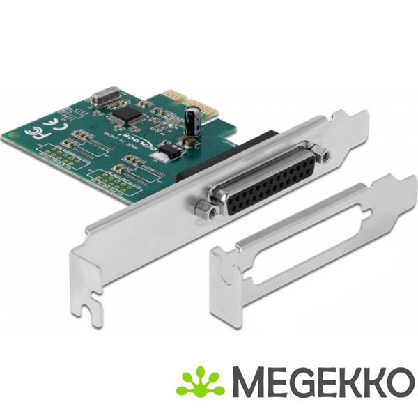 Grote foto delock 90412 pci express kaart naar 1 x parallelle ieee1284 computers en software overige computers en software