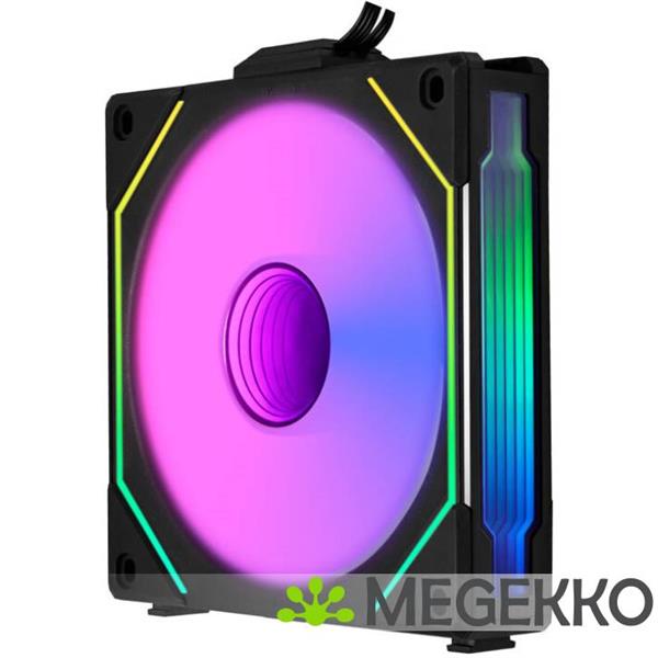 Grote foto lian li uni fan sl inf 120 1 pack black argb reverse blade pwm computers en software overige computers en software