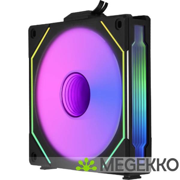 Grote foto lian li uni fan sl inf 120 1 pack black argb reverse blade pwm computers en software overige computers en software
