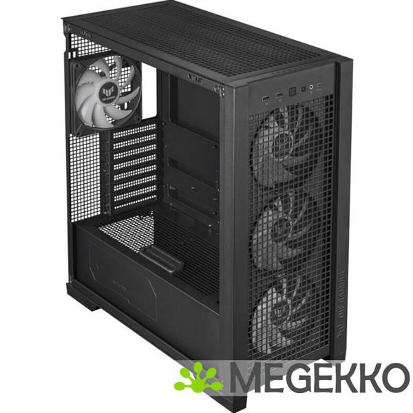Grote foto asus case tuf gaming gt302 argb black computers en software behuizingen en kasten
