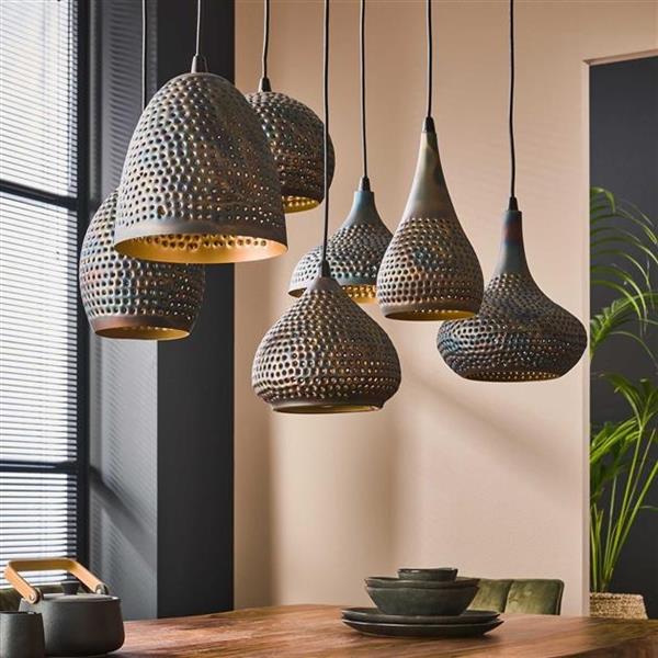 Grote foto hanglamp 4 3 punch mix huis en inrichting eettafels
