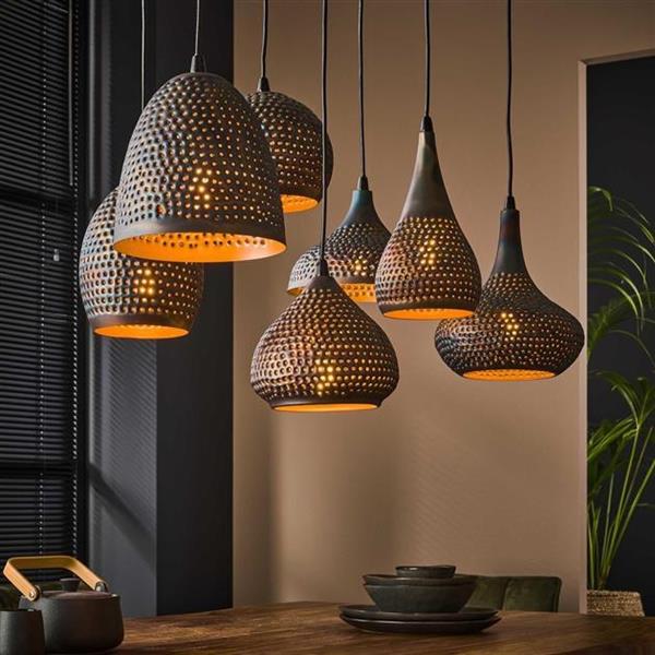 Grote foto hanglamp 4 3 punch mix huis en inrichting eettafels