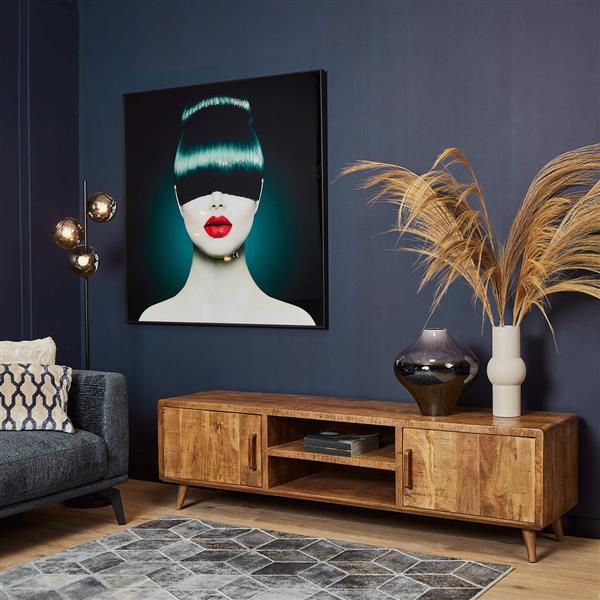 Grote foto tv meubel omaha 180x45x50 cm huis en inrichting eettafels