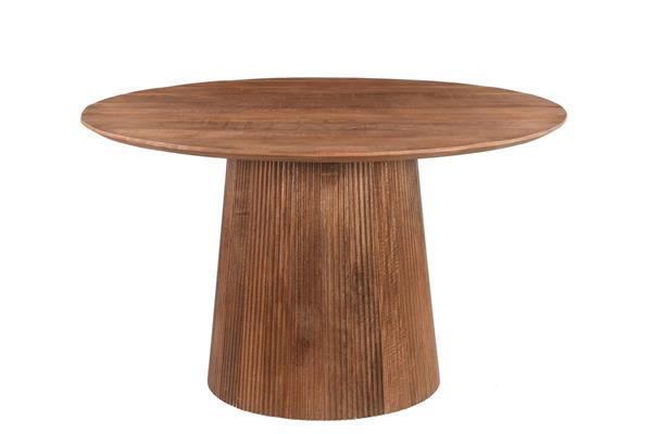 Grote foto eettafel salvator rond 130 cm huis en inrichting eettafels