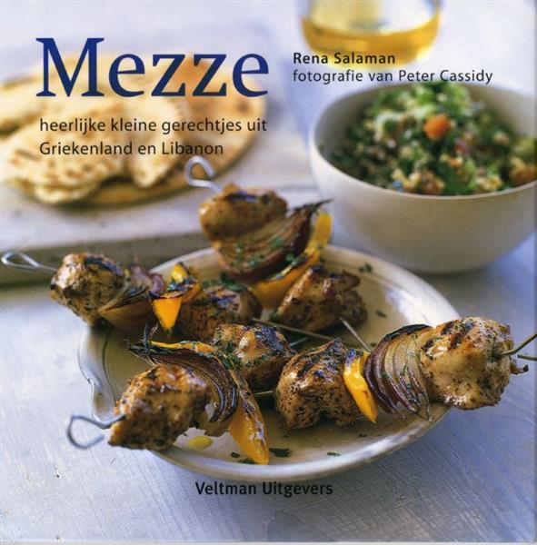 Grote foto mezze boeken kookboeken