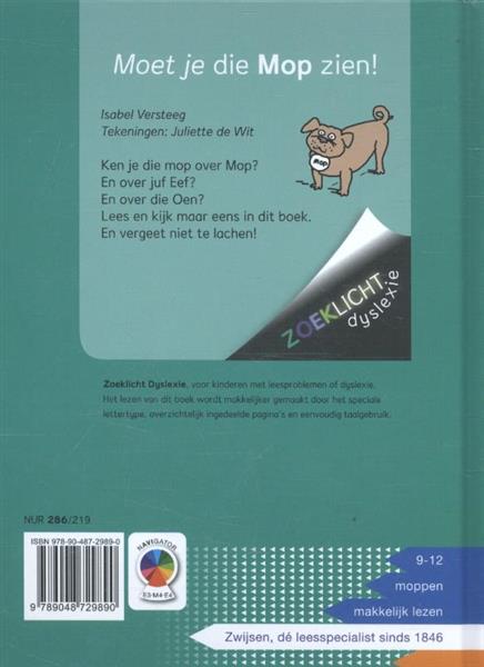 Grote foto moet je die mop zien avi e3 m4 e4 zoeklicht dyslexie boeken jeugd 13 jaar en ouder