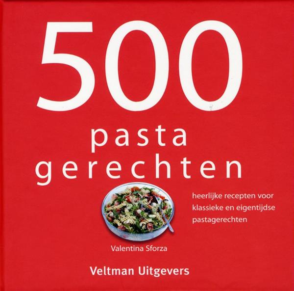 Grote foto 500 pasta gerechten boeken kookboeken