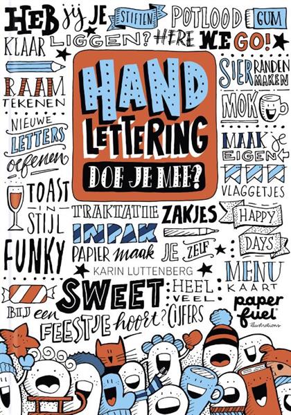 Grote foto handlettering doe je mee editie 2 boeken jeugd 13 jaar en ouder