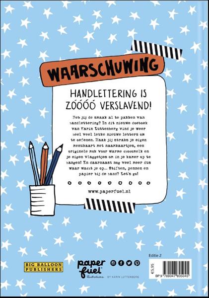 Grote foto handlettering doe je mee editie 2 boeken jeugd 13 jaar en ouder