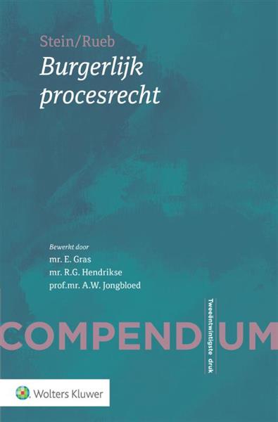 Grote foto compendium burgerlijk procesrecht boeken wetenschap