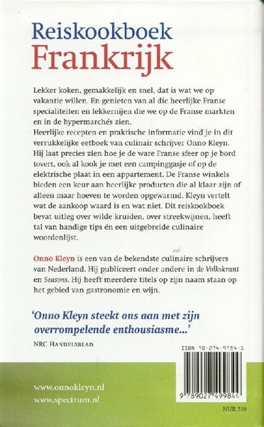 Grote foto reiskookboek frankrijk boeken kookboeken