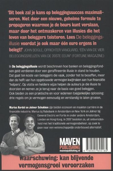 Grote foto de beleggingsillusie boeken overige boeken