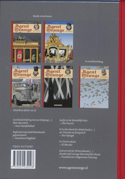 Grote foto agent orange 2 de stadhoudersbrief boeken stripboeken