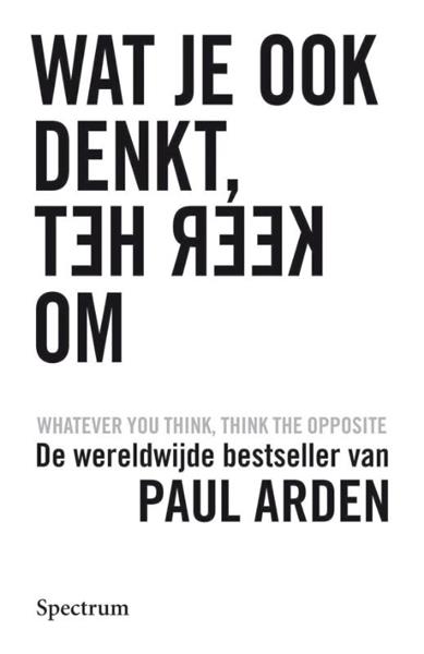 Grote foto wat je ook denkt keer het om boeken overige boeken