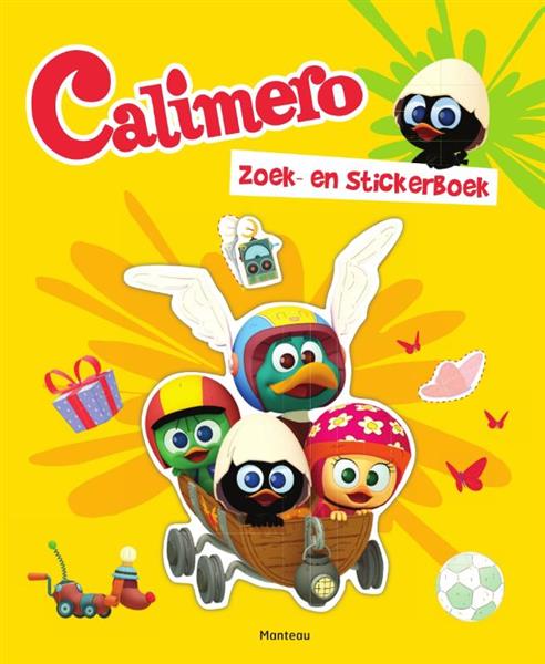 Grote foto calimero stickeravontuur calimero boeken overige boeken