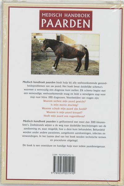 Grote foto medisch handboek paarden boeken hobby en vrije tijd