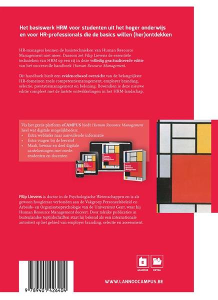 Grote foto human resource management campus handboek boeken overige boeken