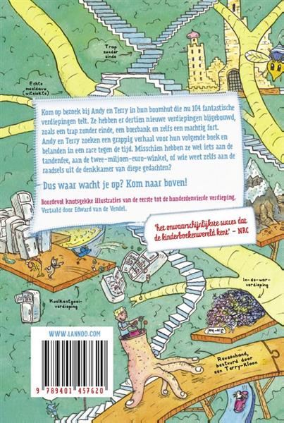 Grote foto de waanzinnige boomhut 8 boeken jeugd 13 jaar en ouder