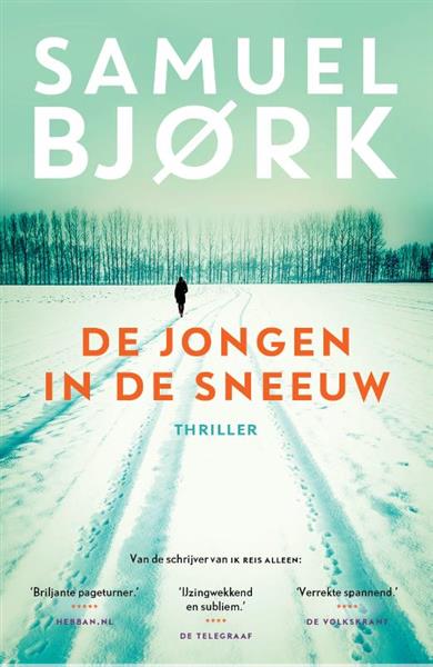 Grote foto de jongen in de sneeuw munch kruger 3 boeken thrillers