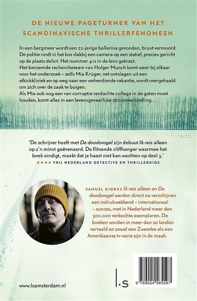 Grote foto de jongen in de sneeuw munch kruger 3 boeken thrillers