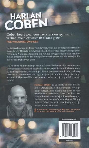 Grote foto naar huis myron bolitar 11 boeken thrillers