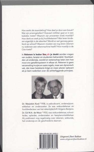 Grote foto rekenen is leuker dan als je denkt boeken wetenschap