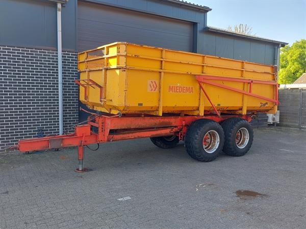 Grote foto miedema hst 100 kipper agrarisch aanhangwagens