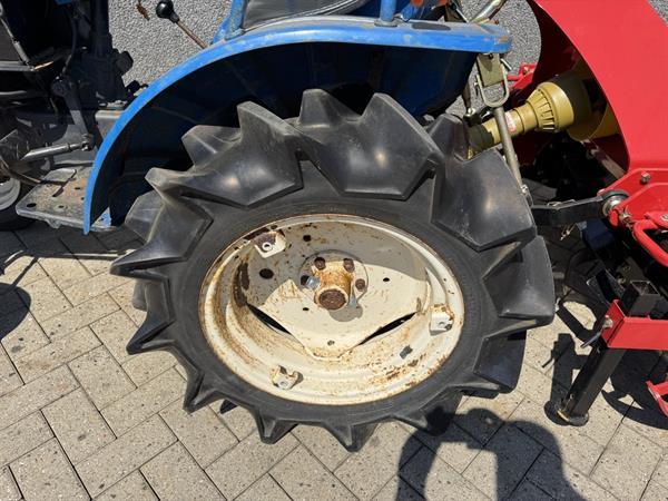 Grote foto iseki tx1510 2wd 15pk mini tractor met grondfrees rt105 agrarisch tractoren