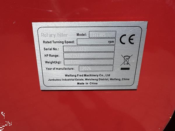 Grote foto iseki tx1510 2wd 15pk mini tractor met grondfrees rt105 agrarisch tractoren