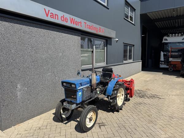 Grote foto iseki tx1510 2wd 15pk mini tractor met grondfrees rt105 agrarisch tractoren
