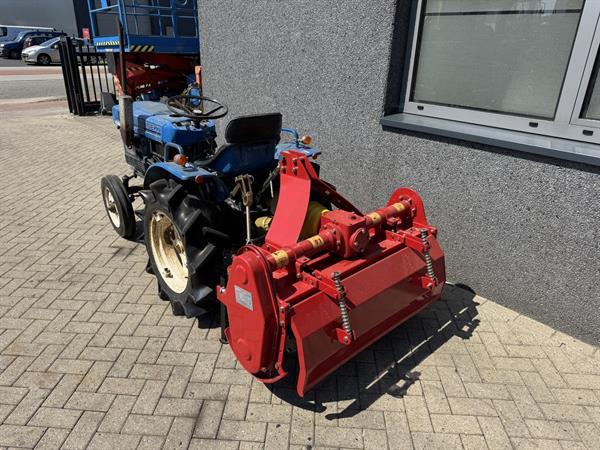 Grote foto iseki tx1510 2wd 15pk mini tractor met grondfrees rt105 agrarisch tractoren