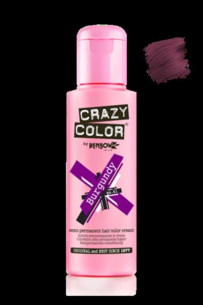 Grote foto crazy color burgundy 100ml kleding dames sieraden