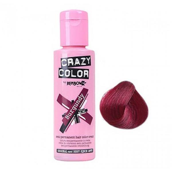 Grote foto crazy color burgundy 100ml kleding dames sieraden