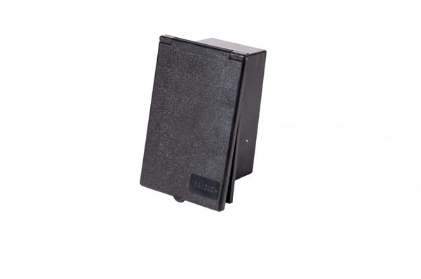 Grote foto mpk inbouwstekkerdoos cee langwerpig zwart caravans en kamperen caravan accessoires