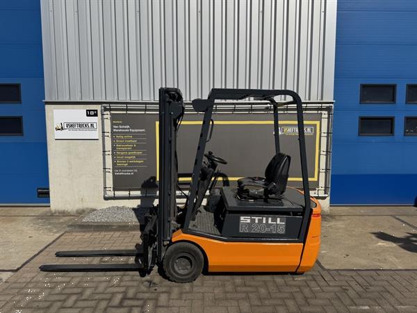 Grote foto vs 22178 elektrische triplex container heftruck still r20 15 sideshift agrarisch heftrucks