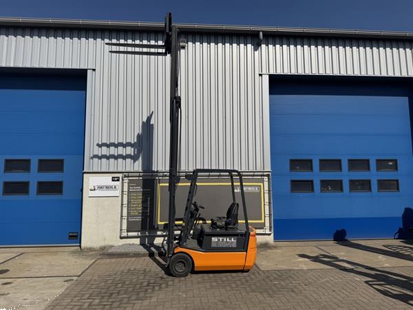 Grote foto vs 22178 elektrische triplex container heftruck still r20 15 sideshift agrarisch heftrucks