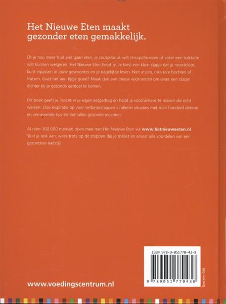 Grote foto het nieuwe eten boeken gezondheid en voeding