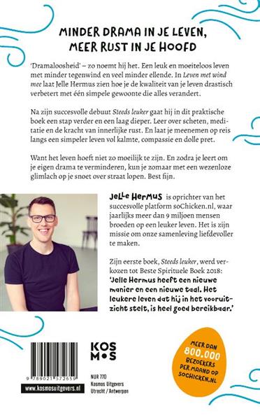 Grote foto leven met wind mee boeken psychologie
