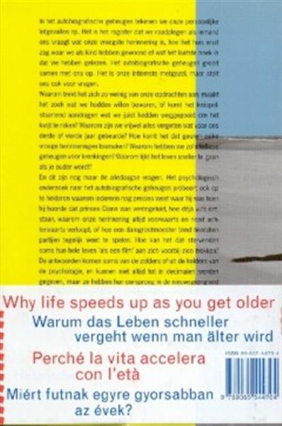 Grote foto waarom het leven sneller gaat als je ouder wordt boeken psychologie
