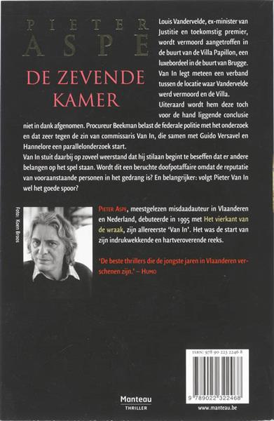 Grote foto de zevende kamer meesters in misdaad 22 boeken thrillers
