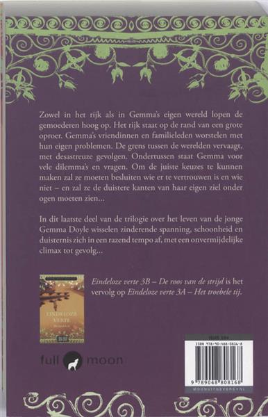 Grote foto gemma doyle trilogie de roos van de strijd eindeloze verte boeken jeugd 13 jaar en ouder