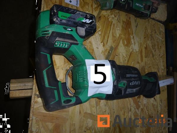 Grote foto 1 hikoki handzaag met accu maar zonder oplader doe het zelf en verbouw onderdelen en accessoires