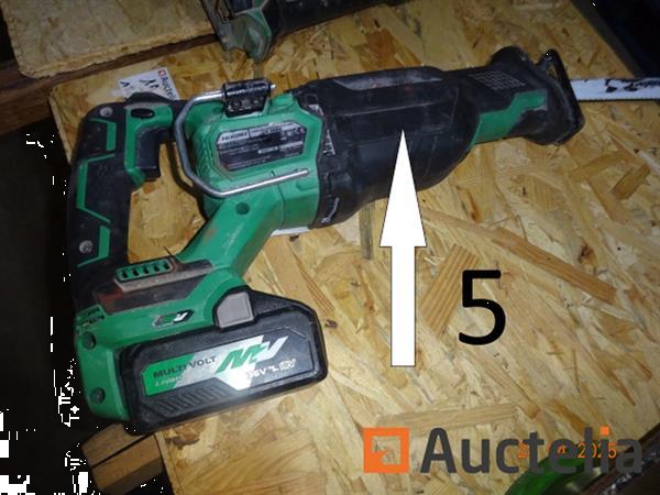 Grote foto 1 hikoki handzaag met accu maar zonder oplader doe het zelf en verbouw onderdelen en accessoires