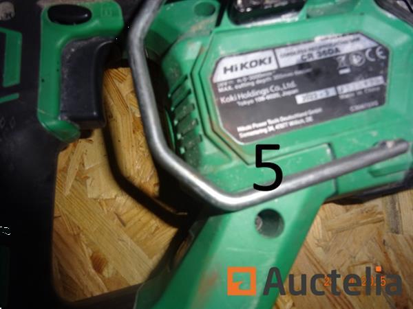 Grote foto 1 hikoki handzaag met accu maar zonder oplader doe het zelf en verbouw onderdelen en accessoires
