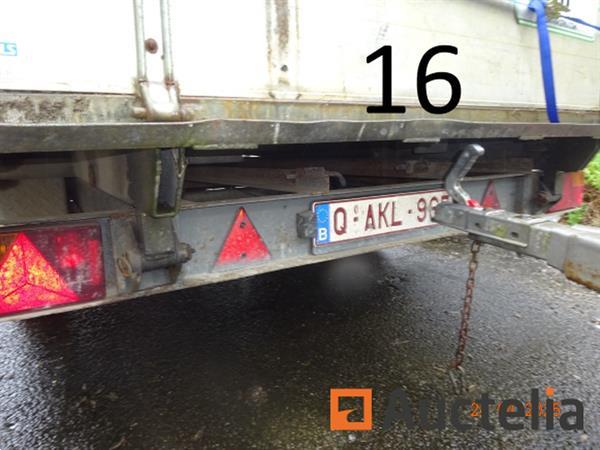 Grote foto 1 dubbelassige aanhangwagen kantelbaar elektromotor 4 zijdig opklapbaar chassis 194557001 afm. doe het zelf en verbouw onderdelen en accessoires