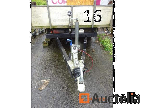 Grote foto 1 dubbelassige aanhangwagen kantelbaar elektromotor 4 zijdig opklapbaar chassis 194557001 afm. doe het zelf en verbouw onderdelen en accessoires