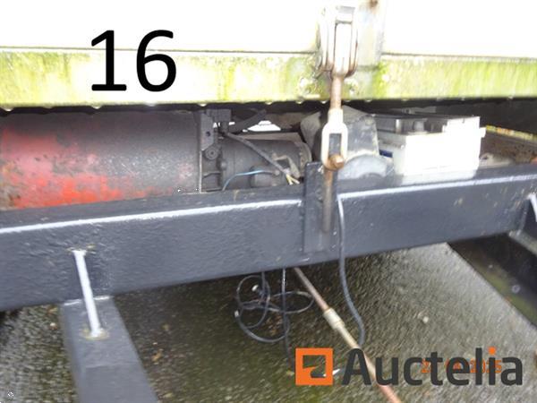 Grote foto 1 dubbelassige aanhangwagen kantelbaar elektromotor 4 zijdig opklapbaar chassis 194557001 afm. doe het zelf en verbouw onderdelen en accessoires